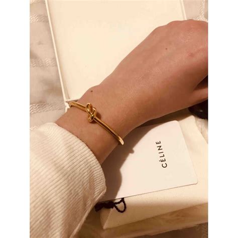 celine knot bracelet silver price|celine knot bracelet gold.